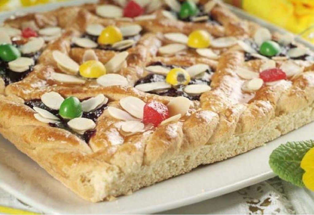 Polish Mazurek Easter Cake