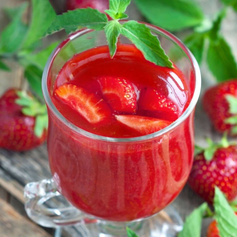 Polish Strawberry Kissel