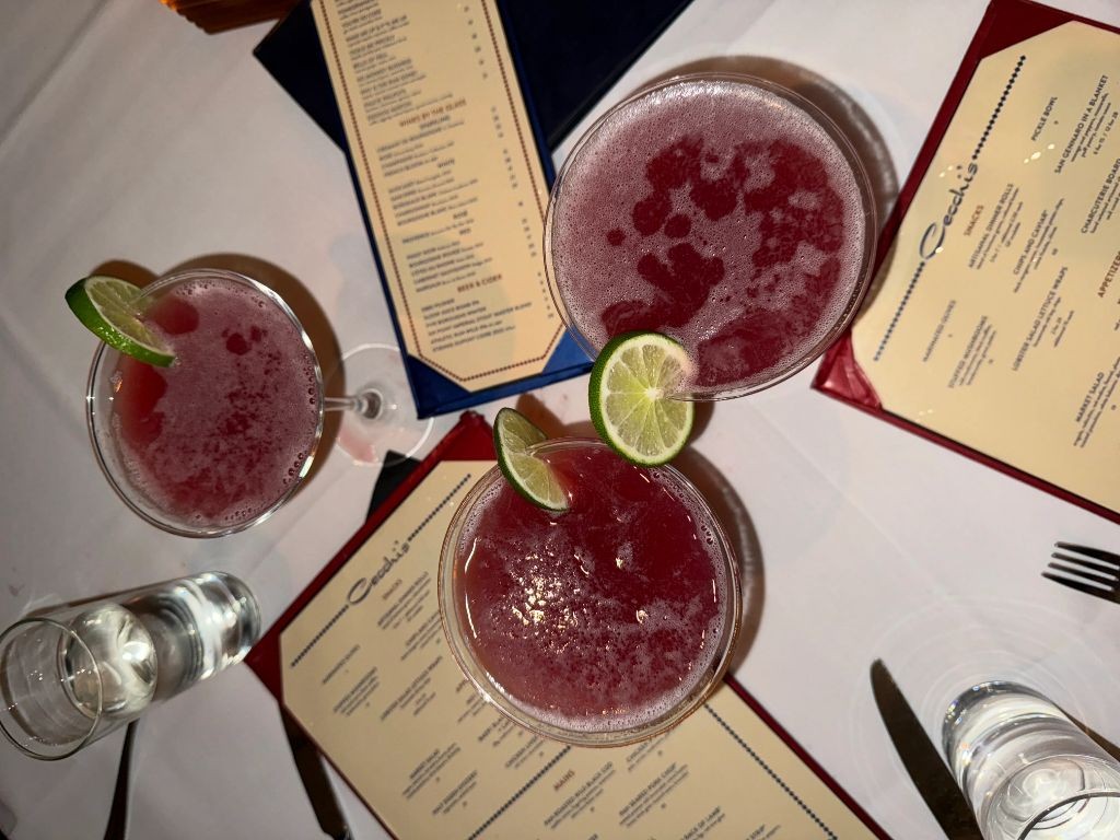 Pomegranate Cosmopolitan for a Sweet Touch