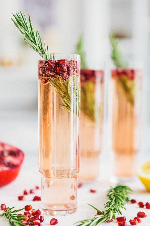 Pomegranate Rosemary Spritzer