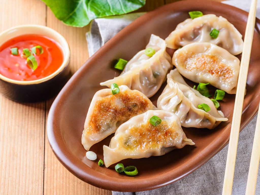 Pork Dumplings (Jiaozi)