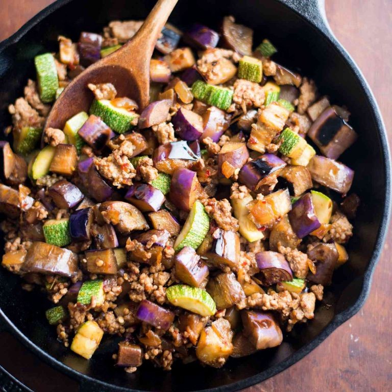 Pork and Eggplant Stir-Fry