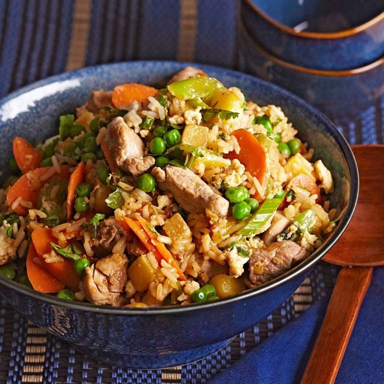 Pork and Pineapple Arroz Chaufa