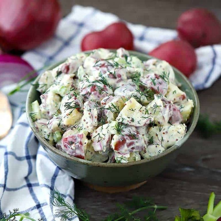 Potato Salad with Dill and Mustard