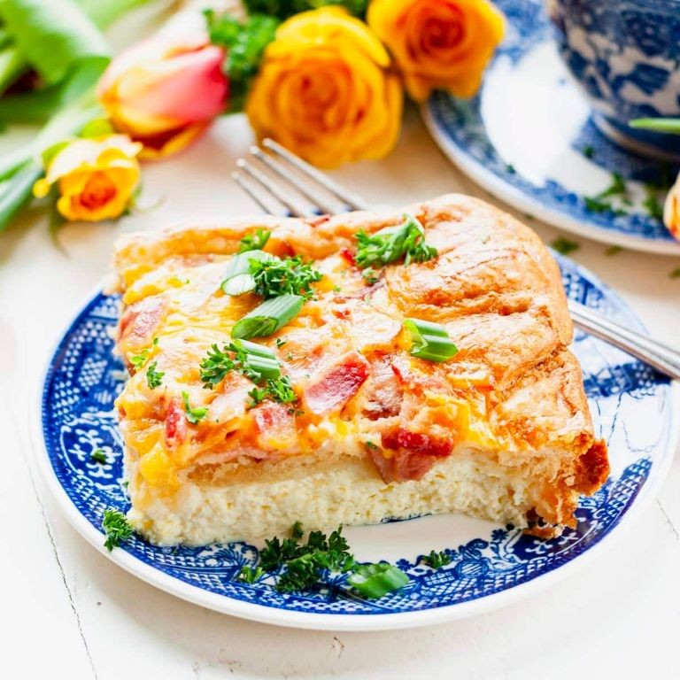 Potato and Bacon Crescent Roll Casserole