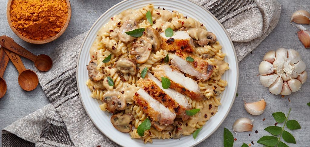 Prego Chicken and Mushroom Pasta