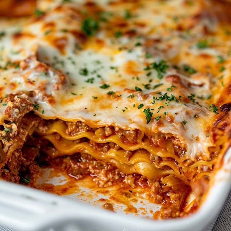 Prego Lasagna with Ground Beef