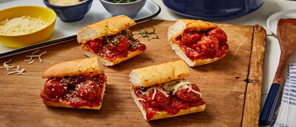 Prego Meatball Subs