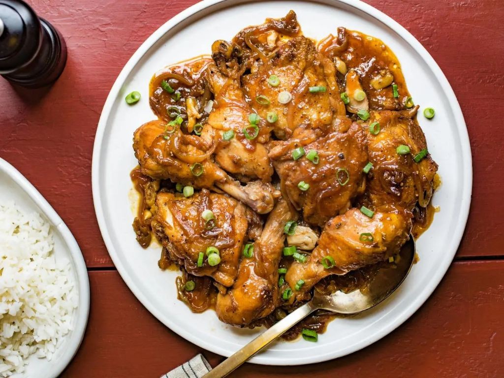 Pressure Cooker Chicken Adobo