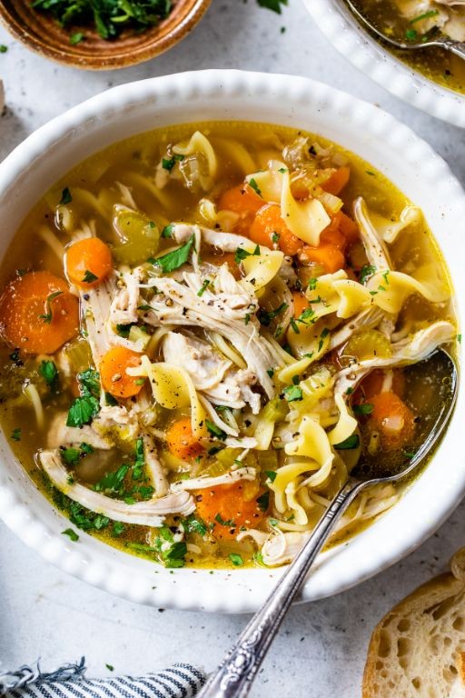 Pressure Cooker Chicken Noodle Soup