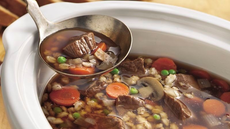 Progresso Beef Barley Soup Copycat