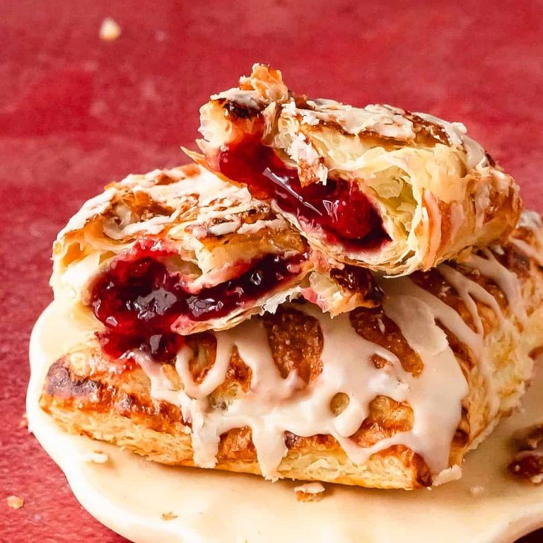 Puff Pastry Cherry Turnovers