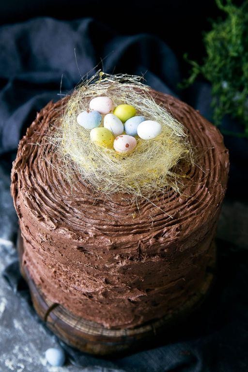 Pulled Sugar Nests for Easter Treats