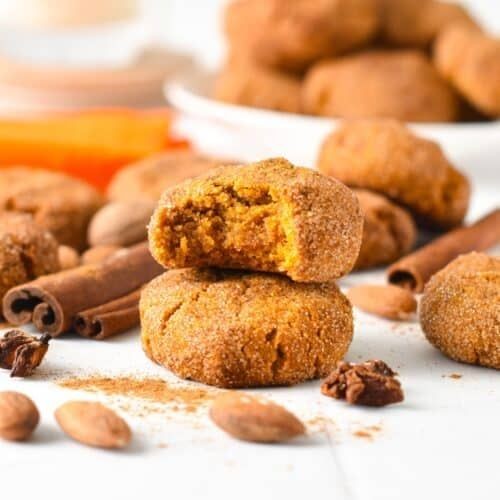 Pumpkin Spice Almond Cookies