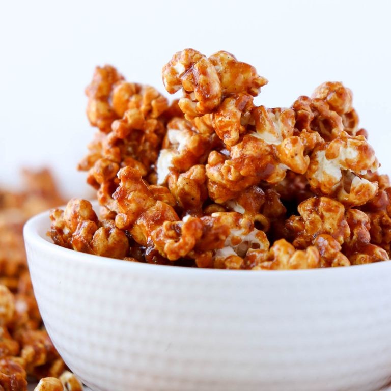 Pumpkin Spice Caramel Corn