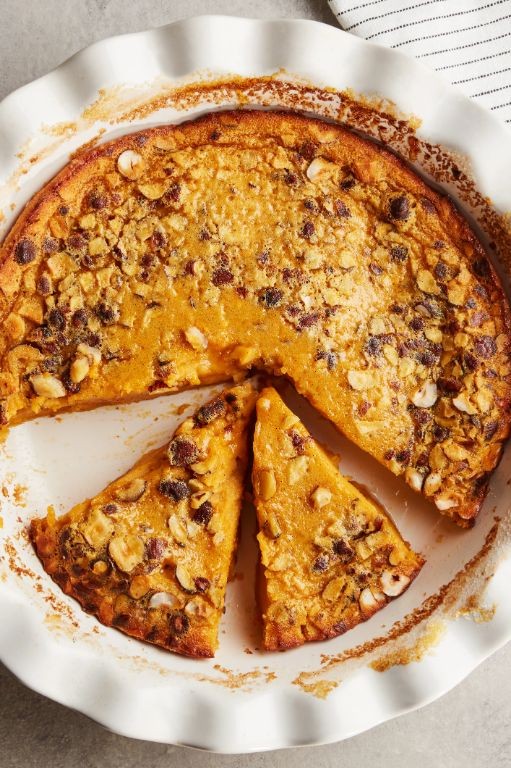 Pumpkin Spice Clafoutis