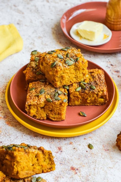 Pumpkin Spice Mexican Cornbread