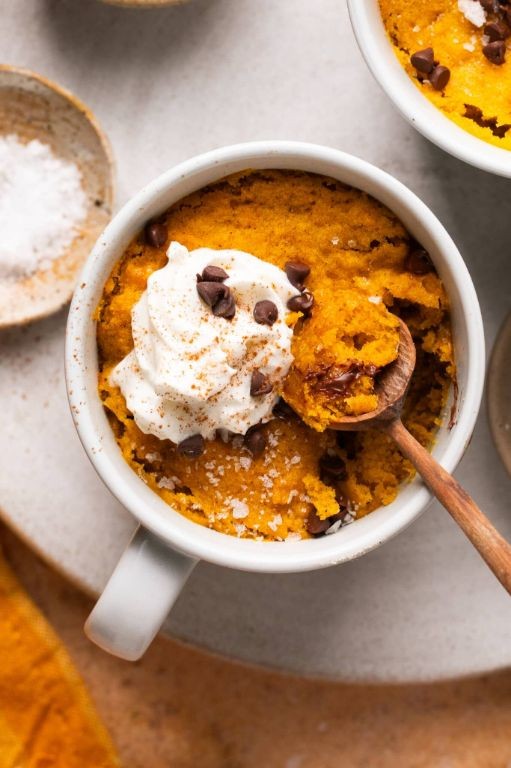 Pumpkin Spice Mug Cake