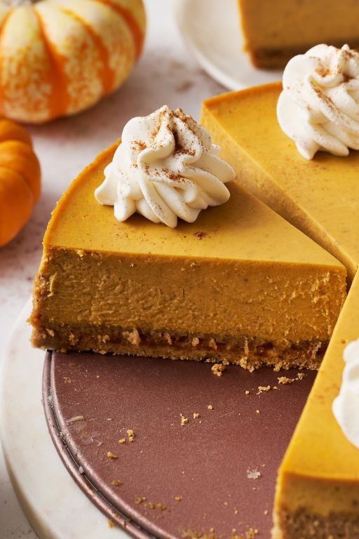 Pumpkin Spice Ricotta Cheesecake
