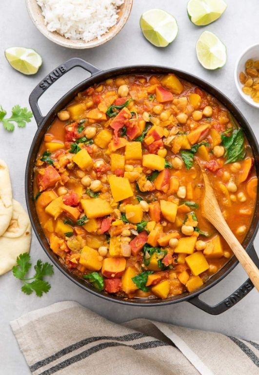 Pumpkin and Chickpea Casserole