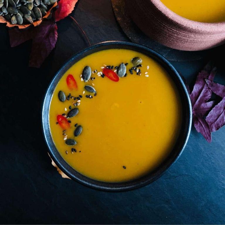 Pumpkin and Coconut Detox Soup