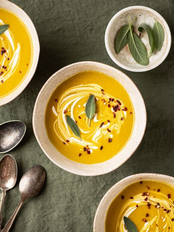 Pumpkin and Sage Soup