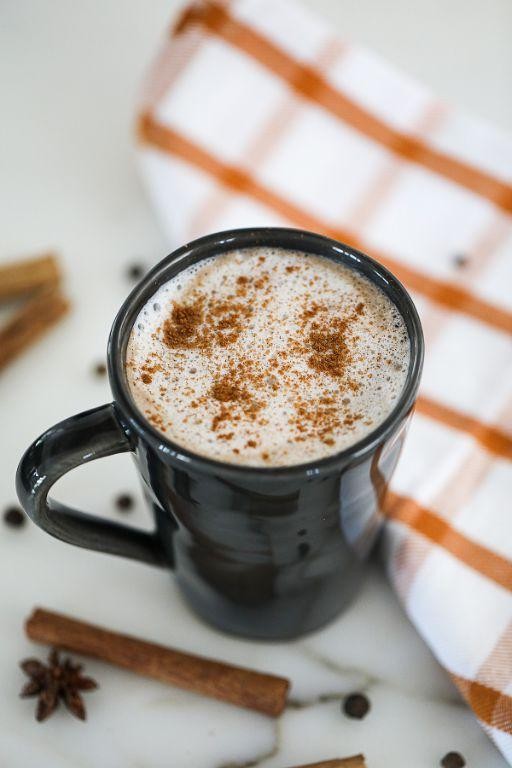Pumpkin spice stevia latte