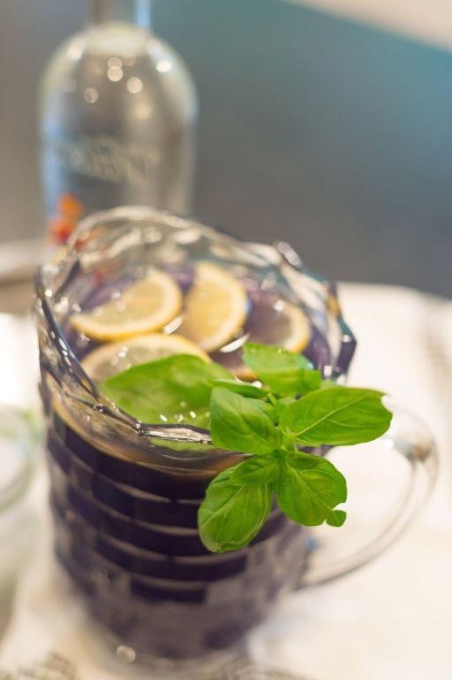 Purple Basil Lemonade