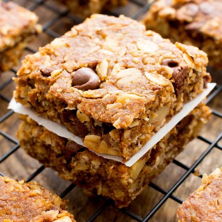 Quick Gluten Free Oatmeal Breakfast Bars