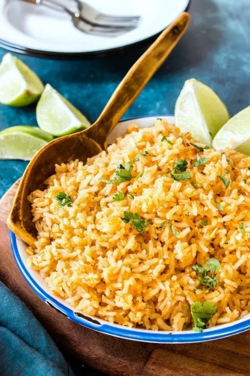 Quick Spanish Rice with Corn and Lime