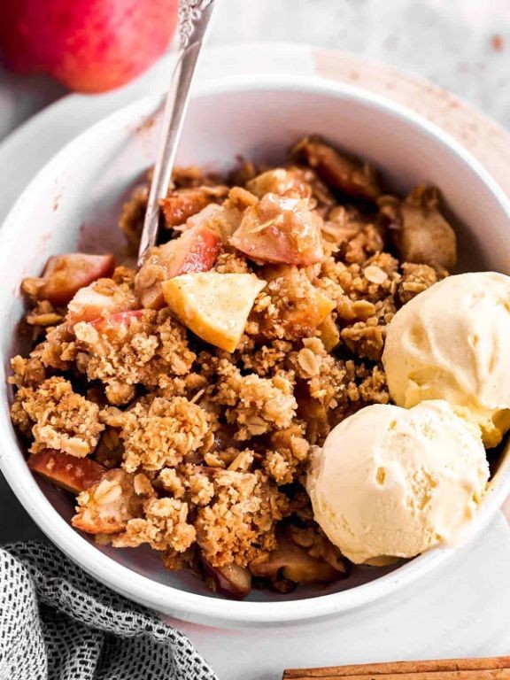 Quick and Easy Apple Crisp