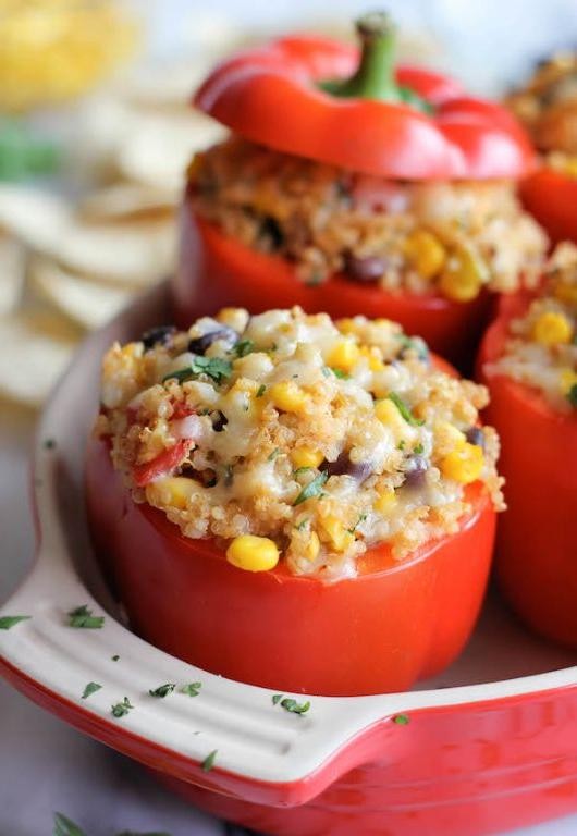 Quinoa Stuffed Bell Peppers