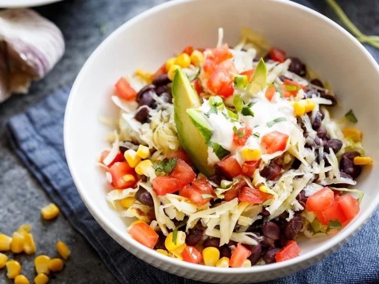 Quinoa and Black Bean Burrito Bowls