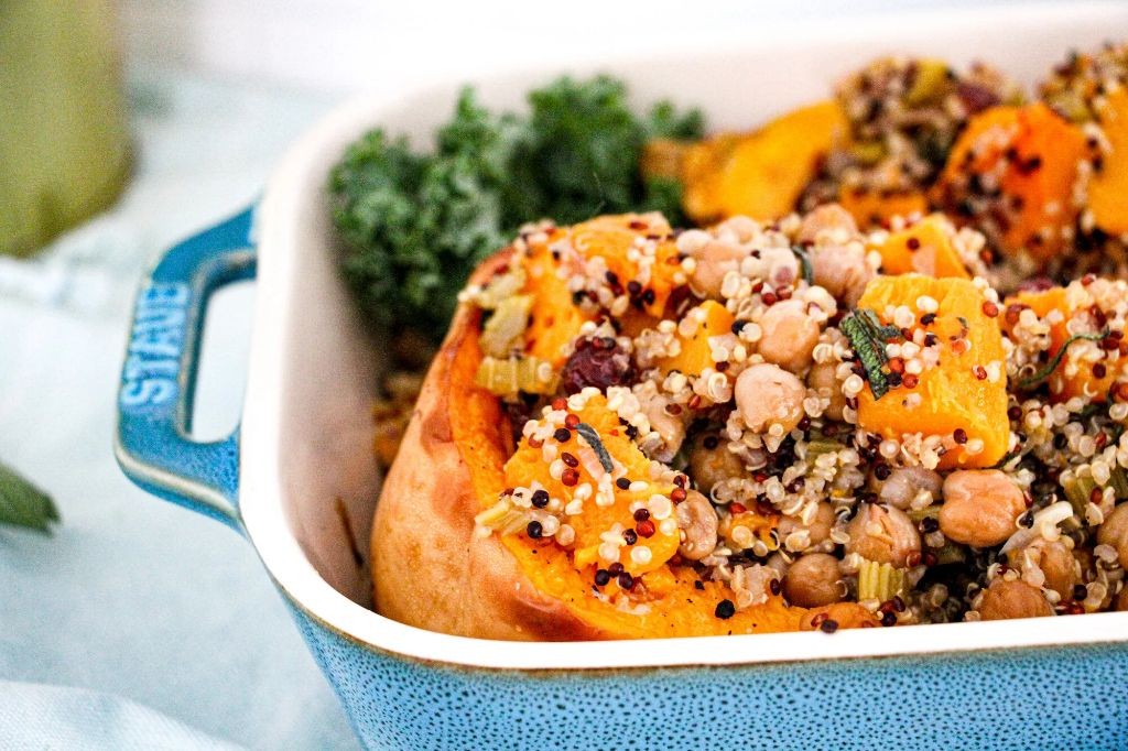 Quinoa and Butternut Squash Stew with Sage