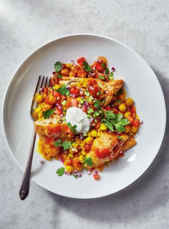 Quinoa and Chickpea Samosas