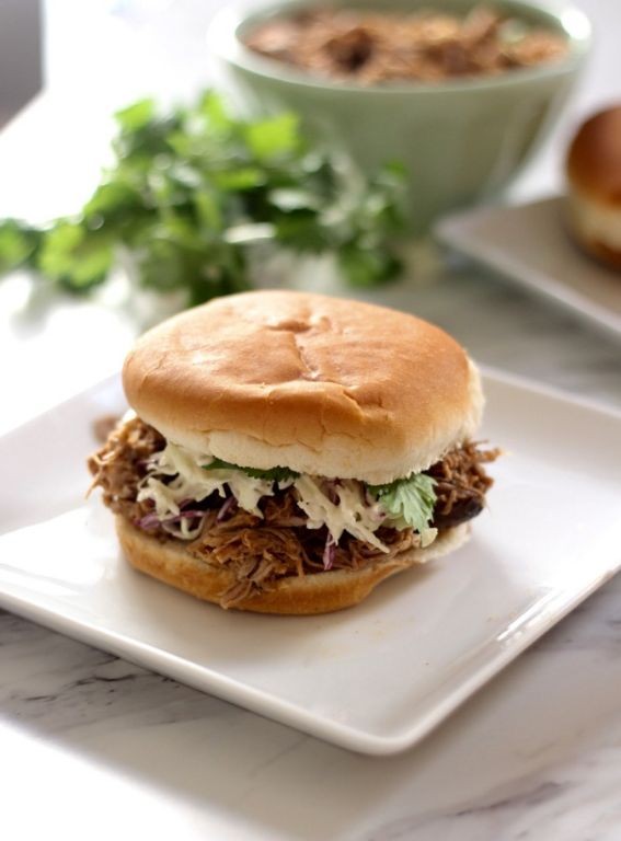 Ranch-Style Pulled Pork Sandwich