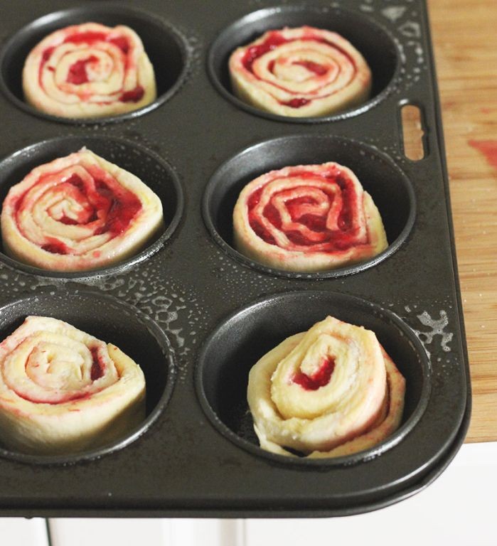 Raspberry Jam-Filled Kouign-Amann