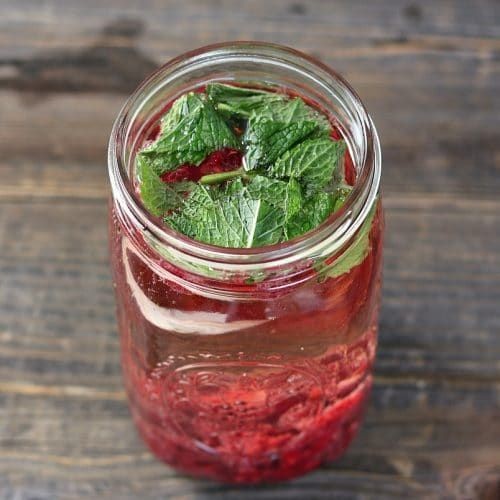 Raspberry Mint Wine