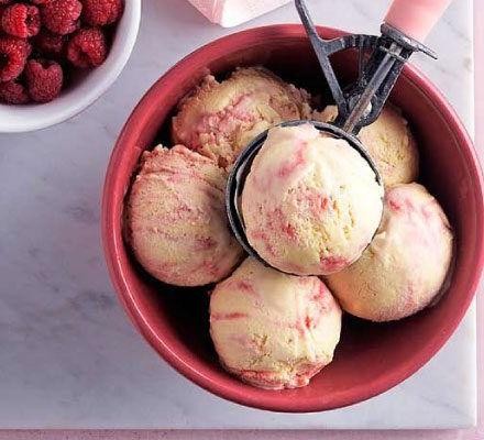Raspberry Ripple Ice Cream