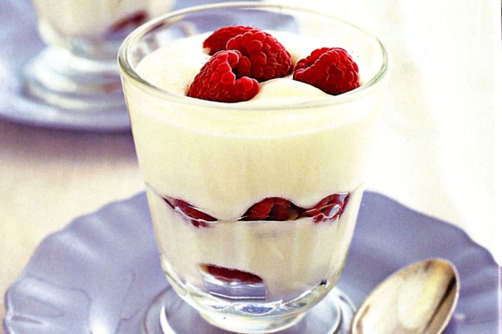 Raspberry White Chocolate Mousse