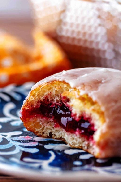 Raspberry-Filled Mini Donuts