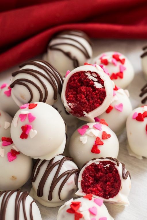Red Velvet Cake Bites