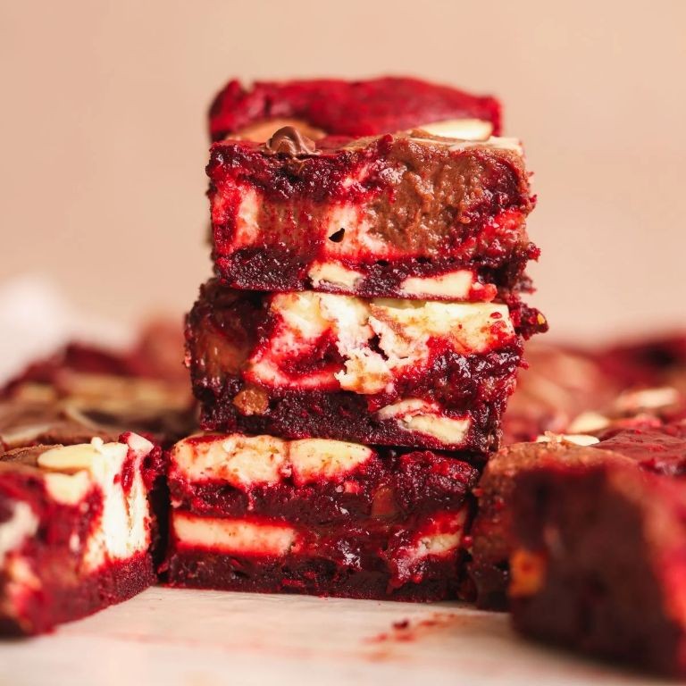 Red Velvet Easy Brownies
