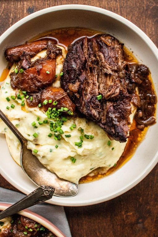 Red Wine Braised Oven Steak