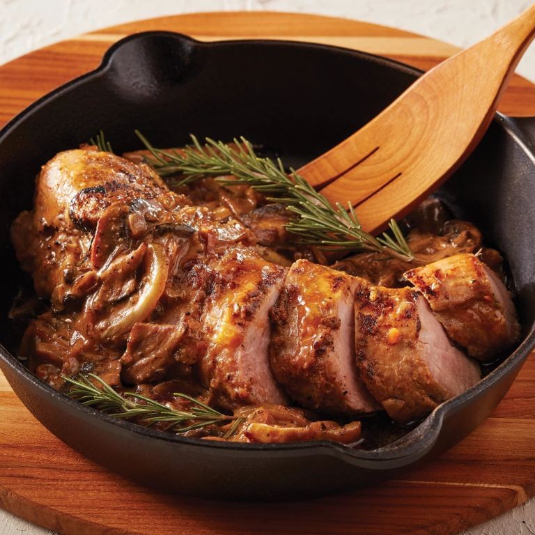 Red Wine Braised Pork Tenderloin