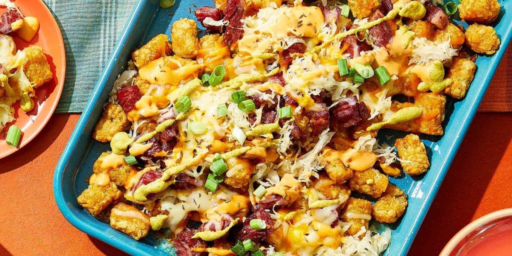 Reuben Tater Tot Casserole