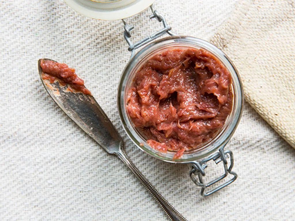Rhubarb and Red Onion Jam