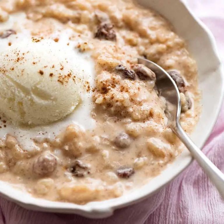 Rice Pudding with Cinnamon