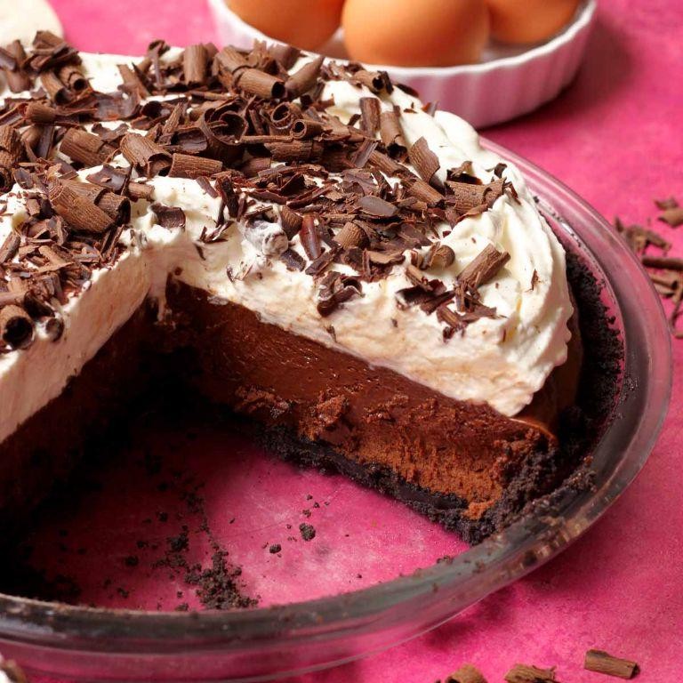 Rich Chocolate Silk Pie Filling