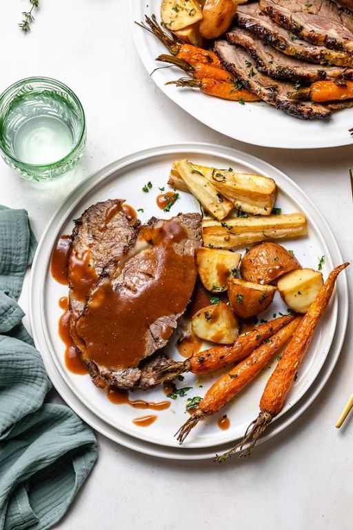 Roast Beef with Roasted Vegetables